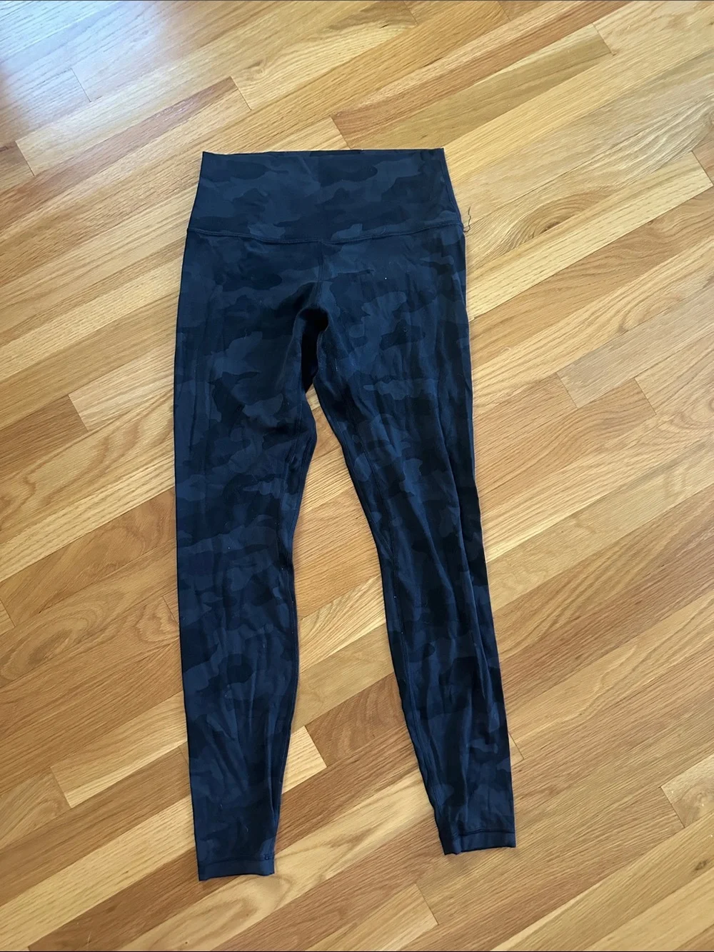 lululemon athletica Black Camo High-Rise Leggings